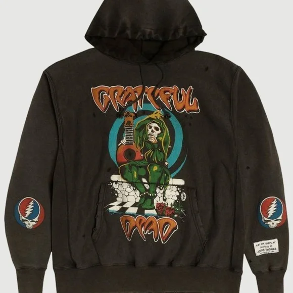 Shirts | Gallery Dept Grateful Dead Hoodie Black Goat